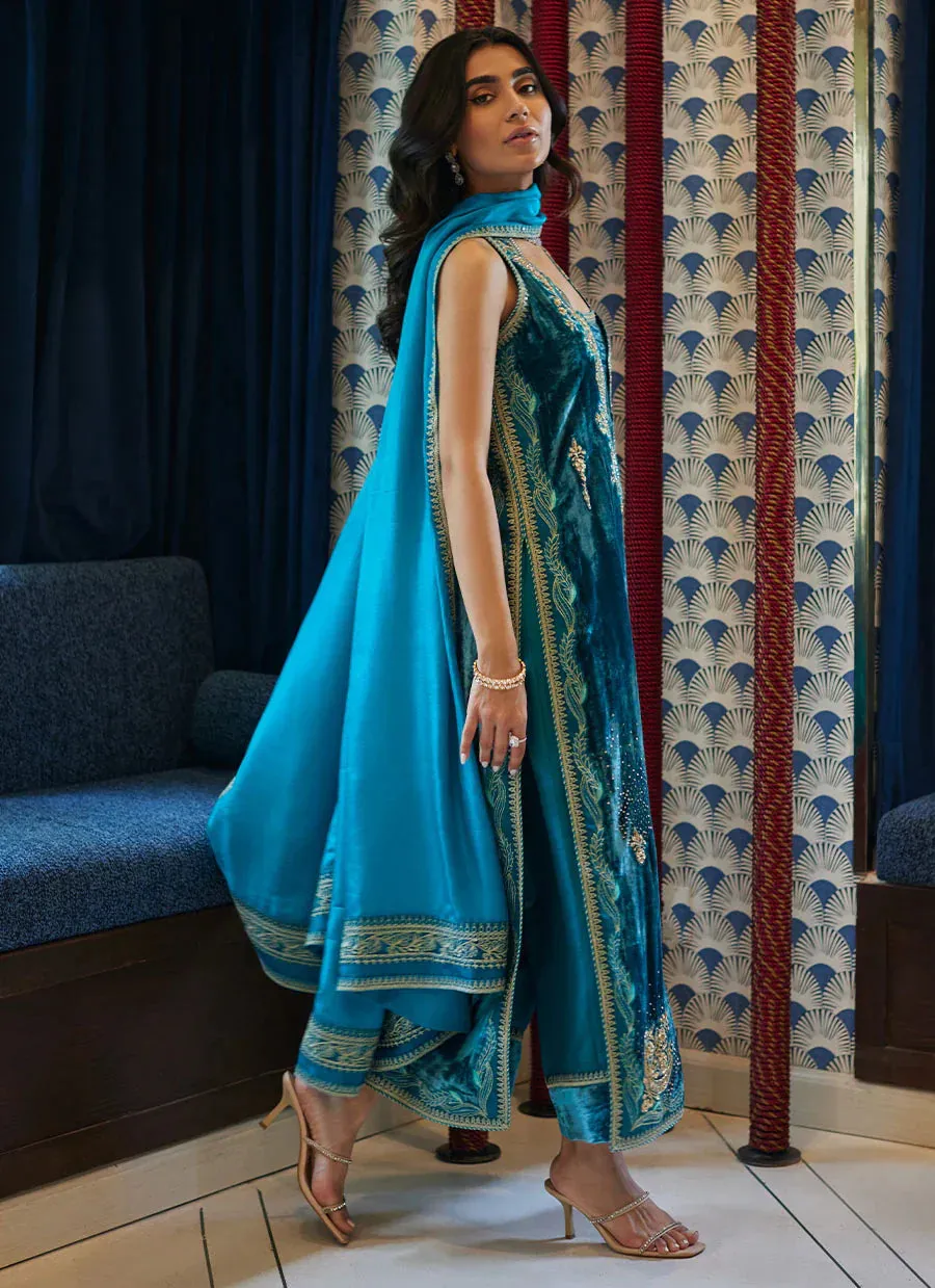 Velvet Revolt 23 - Sabiyya Shirt And Dupatta