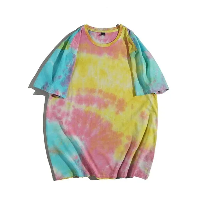 Vintage Oversized Tie-Dye T-Shirt