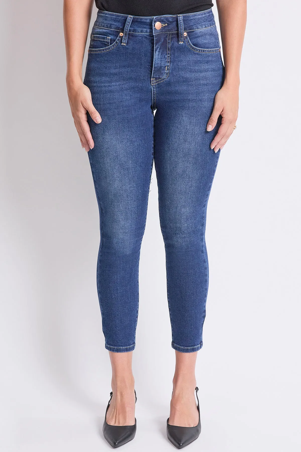 Women's High Rise Basic 5 Pocket Skinny Jeans