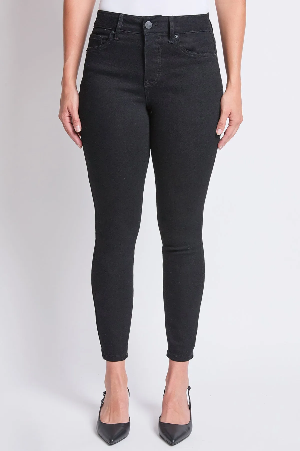 Women's High Rise Basic 5 Pocket Skinny Jeans